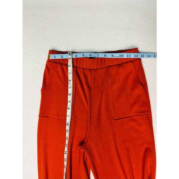 LULU'S XS 100% Let's Warm Up Rusty Rose High Rise Joggers Track Pants NEW B26 - Picture 9 of 9